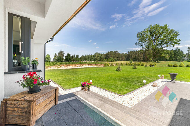 Wygodny dom parterowy na Mazurach