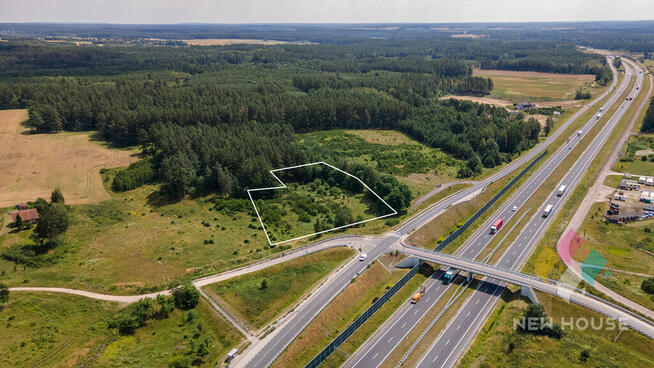 Działka z możliwością zabudowy usługowej, domu