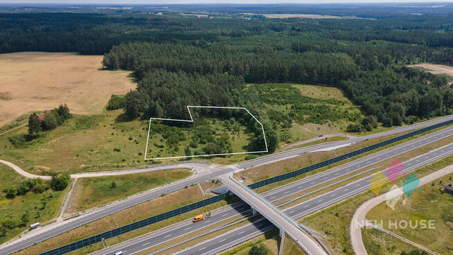 Działka z możliwością zabudowy usługowej, domu