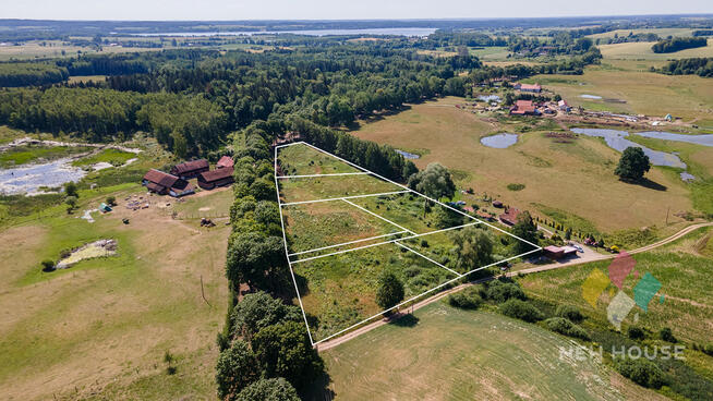 Działka budowlana, Księżno, las i sielski klimat