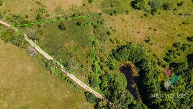 Działka budowlana, Księżno, las i sielski klimat