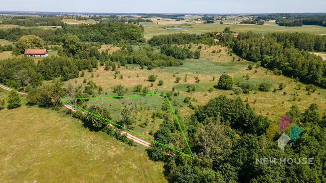 Działka budowlana, Księżno, las i sielski klimat