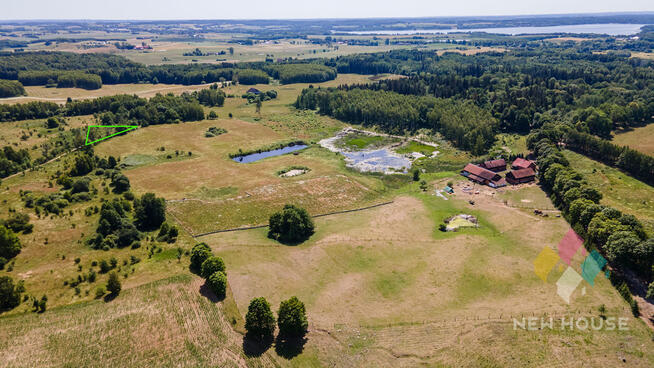 Działka budowlana, Księżno, las i sielski klimat