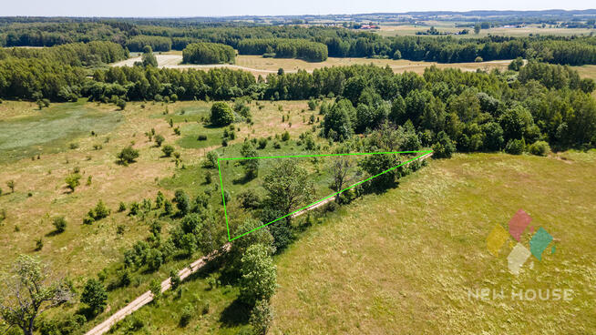 Działka budowlana, Księżno, las i sielski klimat