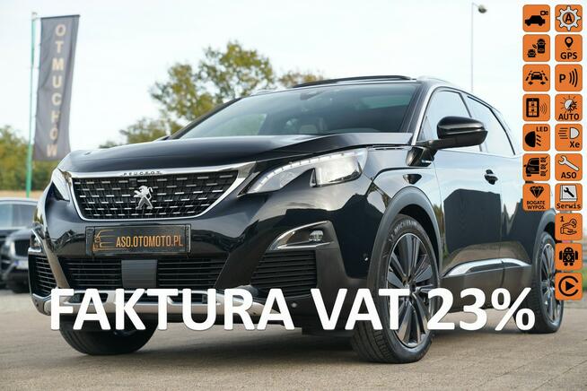 Peugeot 3008 GT full led skóra masaze ACC kamery EL.KLAPA nawi blis PANORAMA MAX OP