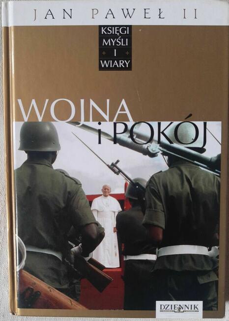 Książka Wojna i pokój Jan Paweł II