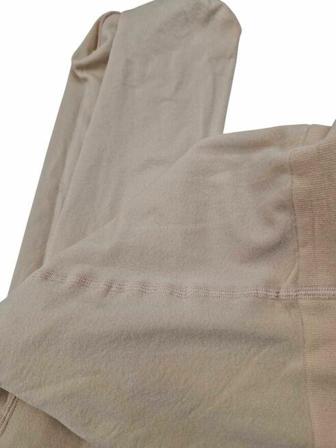 Termiczne rajstopy damskie zimowe z podszewką polaru półprz