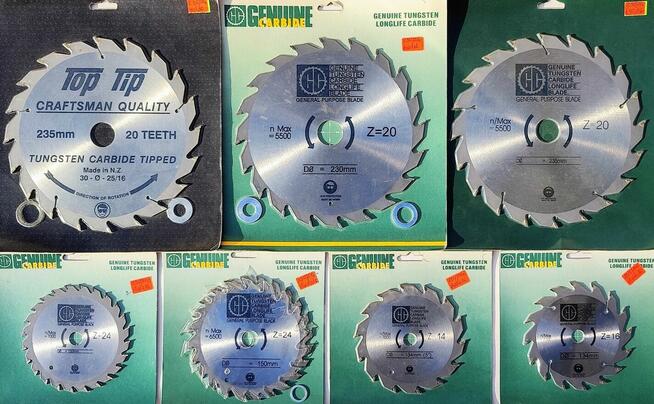 TARCZA PIŁA WIDIOWA DO DREWNA 130x24z/16 134x14z/16 150x24z/