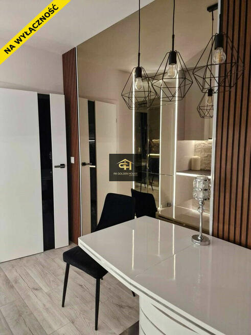 Eleganckie i gustowne mieszkanie w stylu glamour -wyposażone