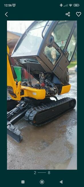 MINIKOPARKA JCB 8020 CAT umowa