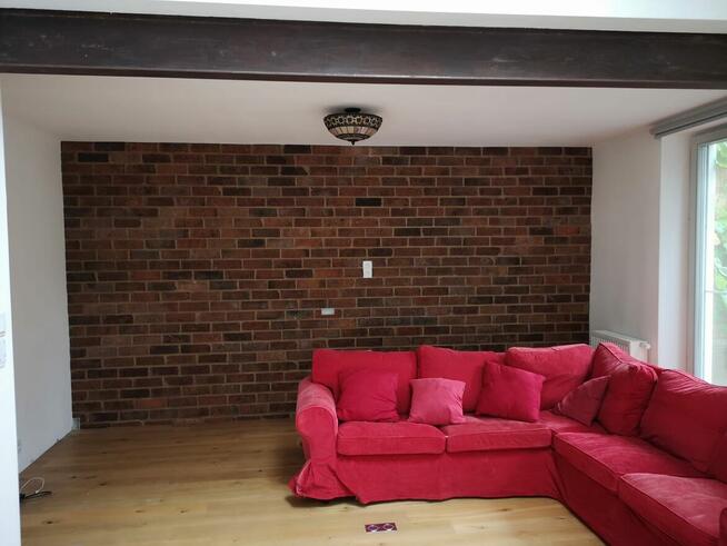 Płytki cięte ze starej rozbiórkowej cegły lica licówki