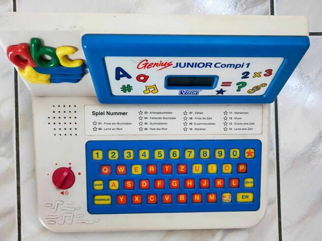 Mini komputer do nauki języka niemieckiego dla dzieci