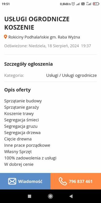 Praca delegacja pracę ziemne światłowód