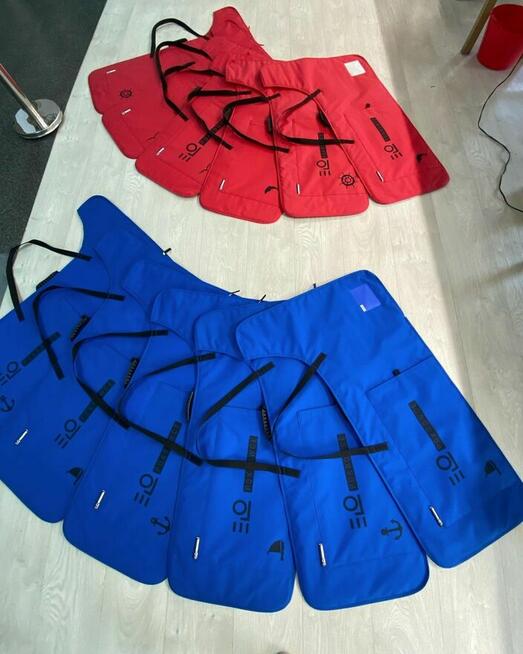 Pokrowiec na ster i miecz do łódki Optimist. ELO Pokrowce