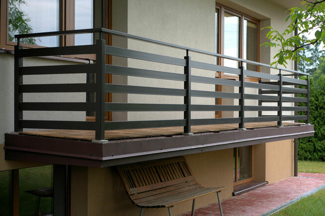 Balustrady z kwasówki poręcze, podjazdy dla niepełnosprawnyc