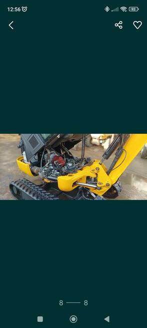 MINIKOPARKA JCB 8020 CAT umowa