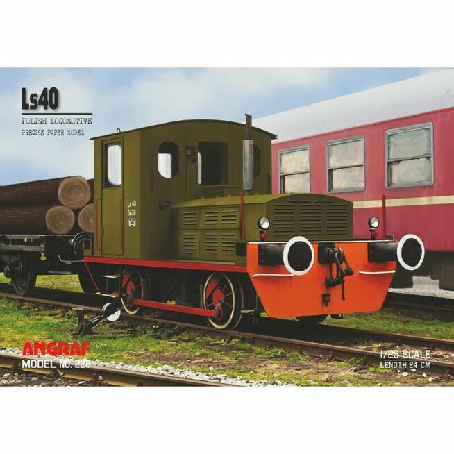 Lokomotywa Ls 40 + koła (Angraf 226)