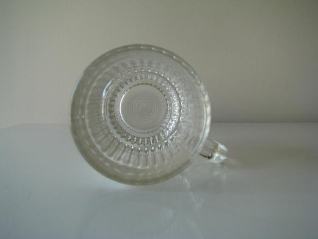 Kufel barowy, szklany 0,25 l, HSG Hortensja PRL