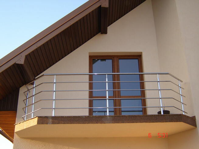 Balustrady z kwasówki poręcze, podjazdy dla niepełnosprawnyc