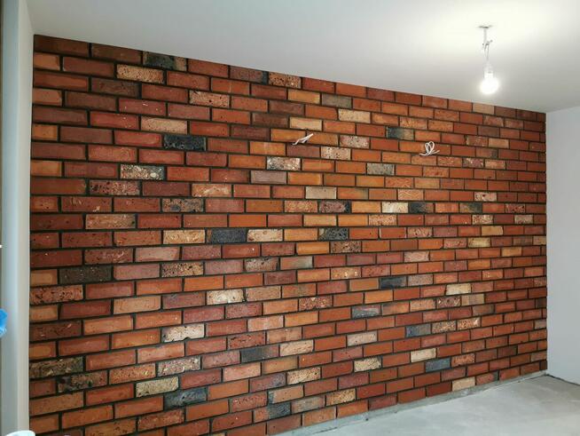 Płytki cięte ze starej rozbiórkowej cegły lica licówki
