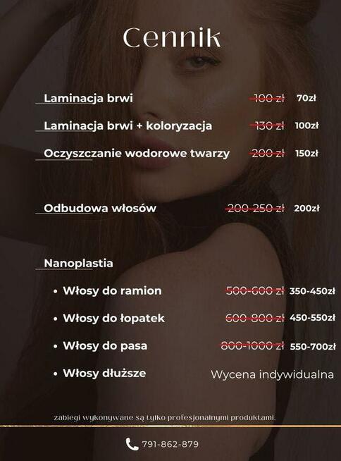 Laminacja brwi - hit sezonu