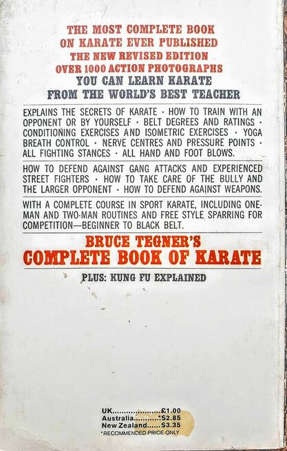 Książka KARATE Complete book of KARATE