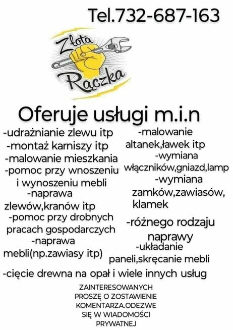 Usługi złotej rączki