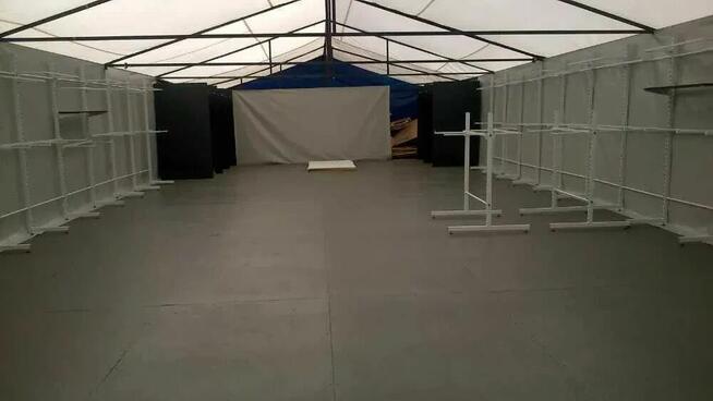 Hala namiotowa, magazyn konstrukcja stalowa ocynk i plandeka