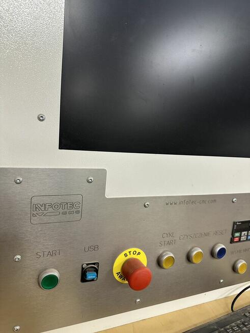 Cnc Frezarka Infotec 3121 EVO z wyciągiem Filtrowent