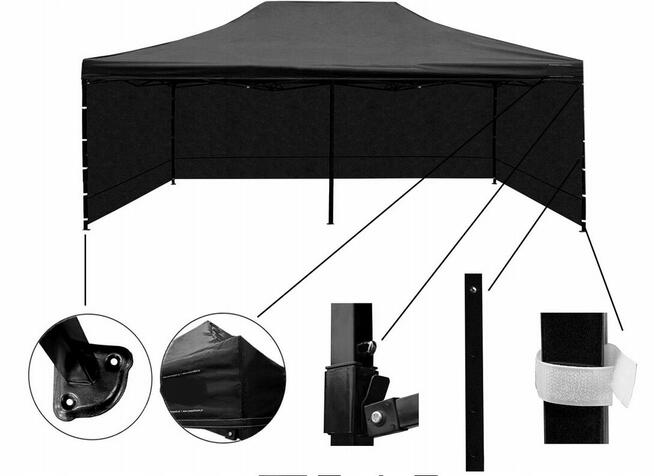 NAMIOT PAWILON 3x6 m Ogrodowy Handlowy EKSPRESOWY kolory