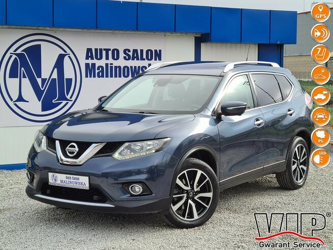 Nissan X-Trail 7-Osobowy Automat Navi Kamera El.Klapa Wolne Ręce Szyberdach 2xPDC Alu