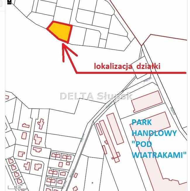 Działka budowlana Bolesławice gm. Kobylnica, Wiązowa