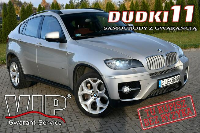 BMW X6 4,4Benz DUDKI11 Pół-Skóry.Navi.Xenony,DVD,Podg.Fot.Podg.Kier.OKAZJA