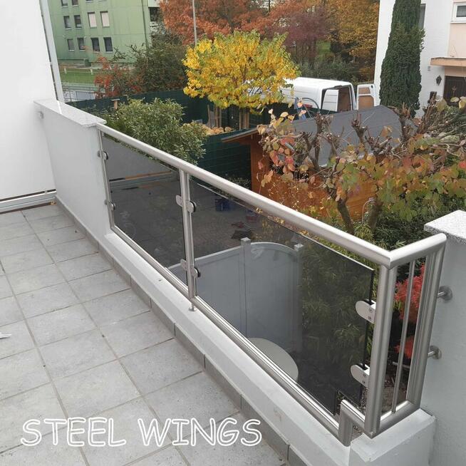 Balustrady, schody, zadaszenia, bramy ze stali nierdzewnej