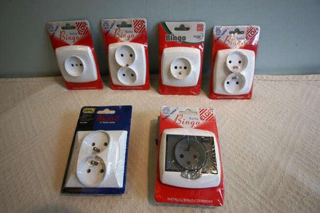 sprzedam włączniki, przełączniki, gniazda