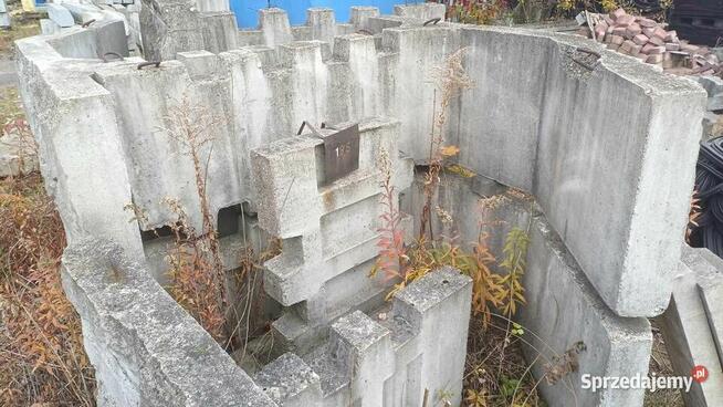 Na sprzedaż używana ścianka kątowa betonowa