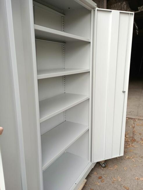 Szafa aktowa metalowa szara MALOW szafy aktowe metalowe