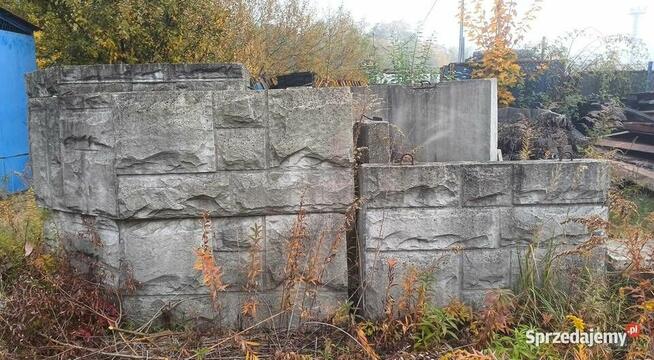 Na sprzedaż używana ścianka kątowa betonowa