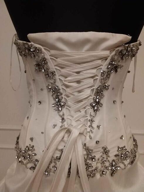 Sprzedam Tanio suknia ślubna księżniczka roz 36-40