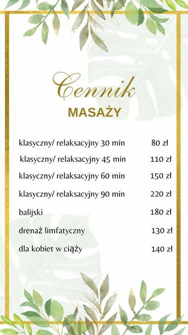 Masaże w Tychach