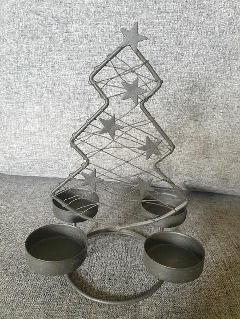 świeczniki na Boże Narodzenie