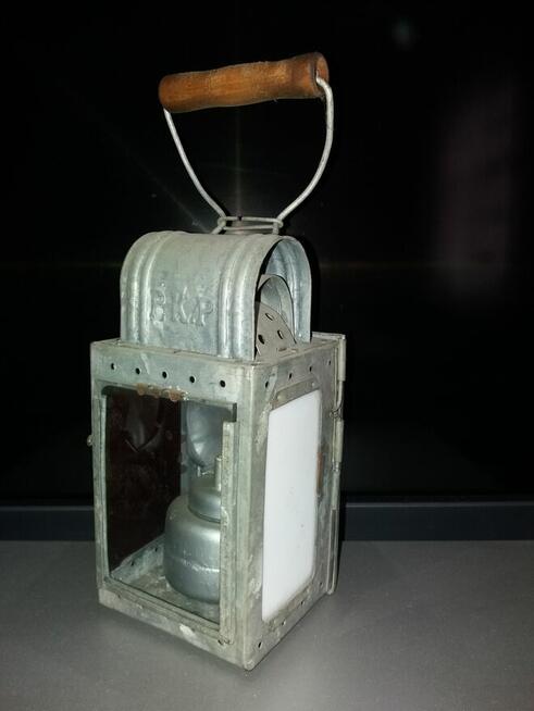Stara lampa karbidowa PKP
