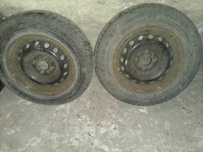 Felgi z oponami 155/80/13 Fiat Panda