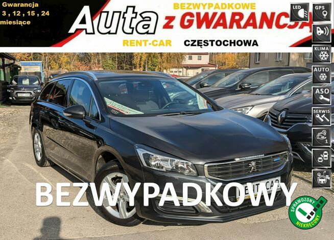 Peugeot 508 SW 1.6HDi*115PS*OPŁACONY Bezwypadkowy Panorama Navi*Serwis*GWARANCJA24