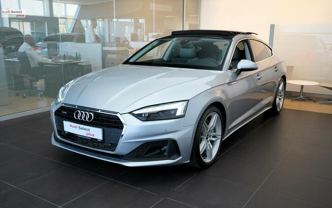 Audi A5 45 TFSI 265KM Quattro Stronic B&O LedMatrix Alcantara Tempmat Kamera