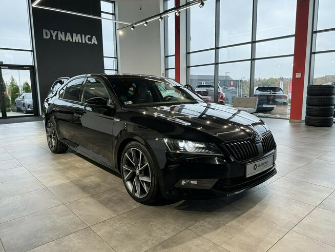 Škoda Superb Sportline 2.0TDI 190KM M6 2017 r., salon PL, serwisowana w ASO, f. VAT