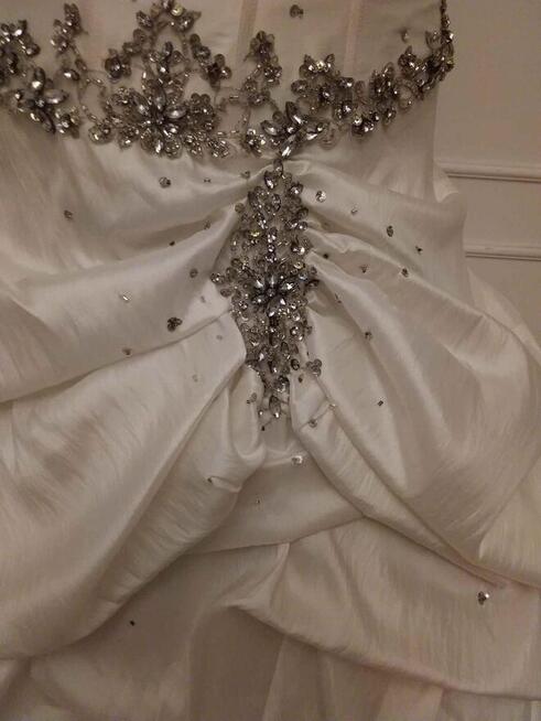 Sprzedam Tanio suknia ślubna księżniczka roz 36-40