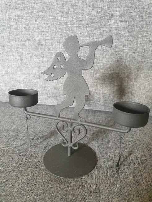 świeczniki na Boże Narodzenie