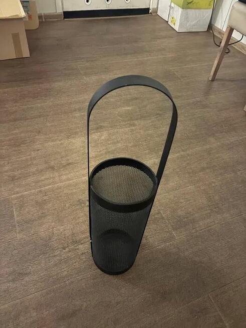 Stojak na parasole metalowy czarny IKEA ANTENNER