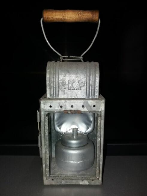 Stara lampa karbidowa PKP